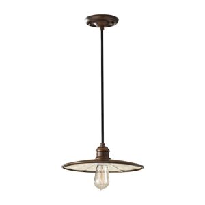 Elstead Feiss - Lustr na lanku URBAN RENEWAL 1xE27/60W/230V bronz