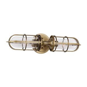 Elstead Feiss - Venkovní nástěnné svítidlo URBAN 2xE27/60W/230V IP44 bronz