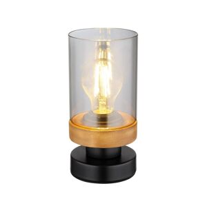 Globo Globo 15557T - Stolní lampa FINCA 1xE27/40W/230V kov/dřevo