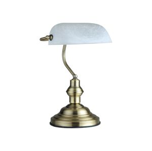 Globo GLOBO 2492 - stolní lampa ANTIQUE 1xE27/60W bílá-patina