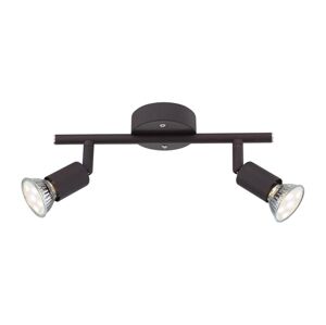 Globo GLOBO 57382-2L - LED Bodové svítidlo OLIWA 2xGU10/3W/230V černá