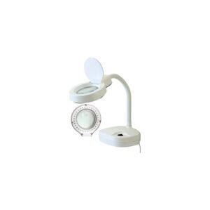 LED Stolní lampa s lupou LED/10W/230V