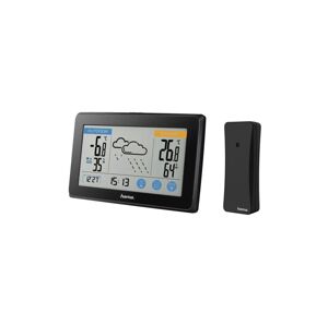 Hama Hama - Meteostanice s barevným LCD displejem 3xAAA černá