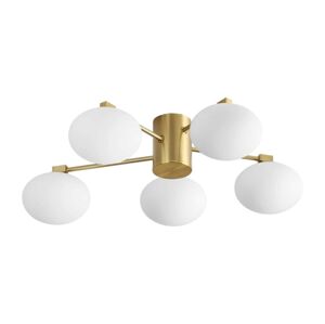 Ideal Lux Ideal Lux - LED Přisazený lustr HERMES 5xG9/3W/230V zlatá