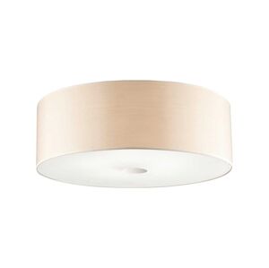 Ideal Lux Ideal Lux - Stropní svítidlo WOODY 4xE27/60W/230V pr. 50 cm béžová