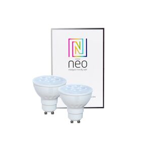 NEO 07003B - SADA 2x LED Stmívatelná žárovka GU10/4,8W/230V ZigBee 2700K