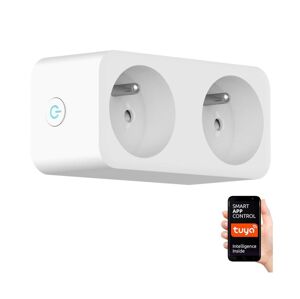 Neo  NEO 07751L - Chytrá rozbočovací zásuvka NEO LITE 2x16A/230V Wi-Fi Tuya