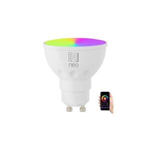NEO Smart žárovka LED GU10 4,8W RGB+CCT barevná a bílá, stmívatelná, zigbee
