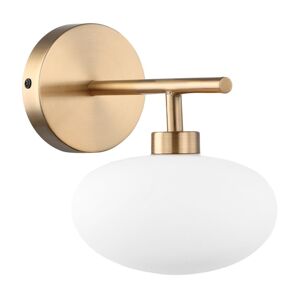 MBM3661-1 BRO+W - Nástěnné svítidlo FIORENZO 1xG9/25W/230V