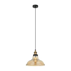 MDM-2381/1 GD+AMB - Lustr na lanku HUBERT 1xE27/40W/230V