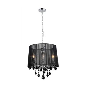 MDM-2572/3 BK - Lustr na řetězu CORNELIA 3xE14/40W/230V