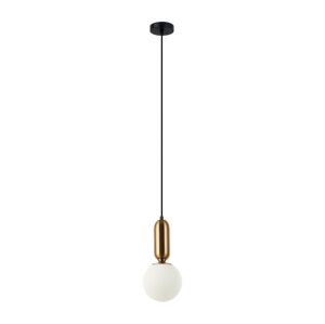 PND-02340-1S-BRO - Lustr na lanku ALDEVA 1xE27/40W/230V bronz