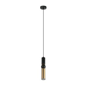 PND-14290-1-BK-BRO - Lustr na lanku ISIDORA 1xGU10/25W/230V černá/bronz