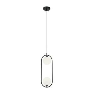 PND-3965-2-BK - Lustr na lanku LUPUS 2xG9/25W/230V