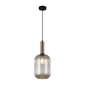 PND-5588-1L-BRO+AMB - Lustr na lanku ANTIOLA 1xE27/40W/230V 125 cm bronz
