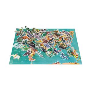 Janod Janod - Dětské vzdělávací puzzle 200 ks dinosauři