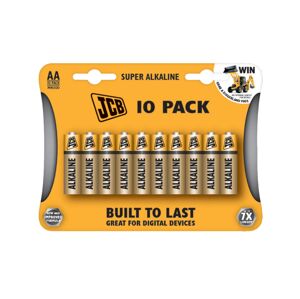 JCB Super Alkaline AA 10ks JCB-LR06-10B