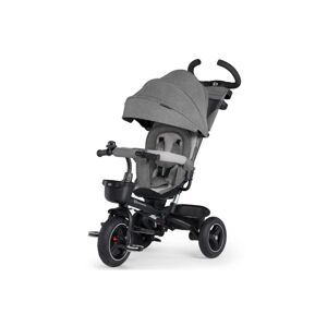 Kinderkraft KINDERKRAFT select - Dětská tříkolka 5v1 SPINSTEP šedá