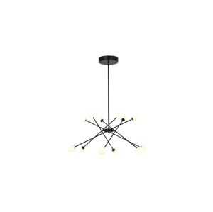 149003 - LED Lustr na tyči WHISTLE 12xLED/3W/230V černá