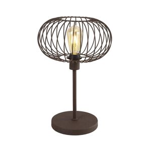 KL108018 - Stolní lampa WIRE 1xE27/15W/230V hnědá