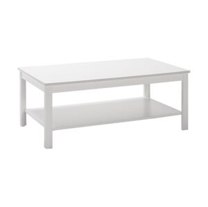 Adore Furniture Konferenční stolek 40x80 cm bílá