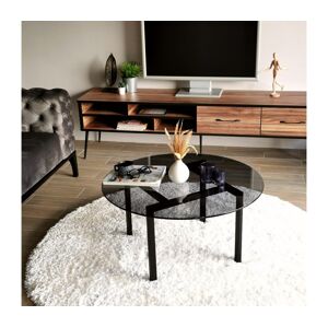 Konferenční stolek BALANCE 42x75 cm černá