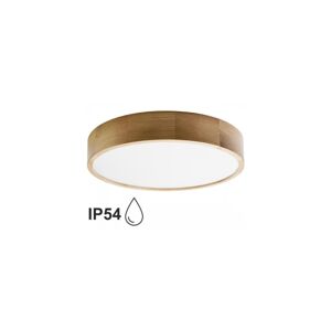 Koupelnové stropní svítidlo CLEO 4xE27/24W/230V IP54 pr. 47,5 cm dub