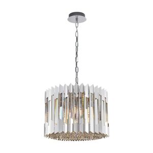 Křišťálový lustr na řetězu RITZ 7xE14/40W/230V chrom