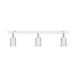 LED Bodové svítidlo TUNE 3xGU10/6,5W/230V matný chrom/bílá