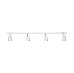 LED Bodové svítidlo TUNE 4xGU10/6,5W/230V matný chrom/bílá