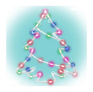 LED Dekorace do okna 35xLED/3xAA multicolor 5004205