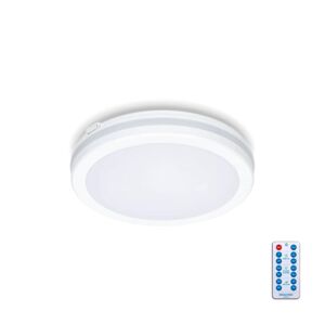 LED Koupelnové stropní svítidlo se senzorem LED/12W/230V pr. 20 cm bílá + DO