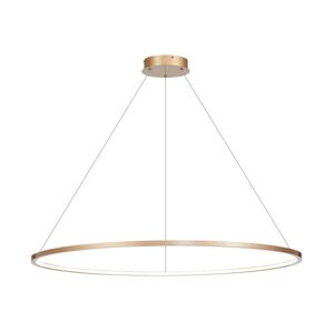LED Lustr na lanku SATURNO LED/65W/230V pr. 120 cm IP44 zlatá
