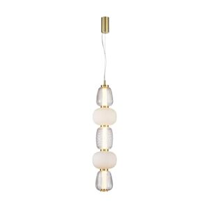 LED Lustr na lanku CARO LED/40W/230V zlatá