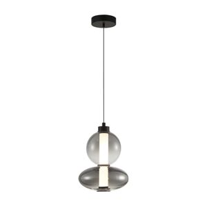 LED Lustr na lanku DAPHNE LED/12W/230V šedá