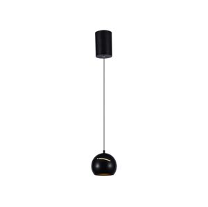 LED Lustr na lanku dotykový LED/8,5W/230V 3000K černá