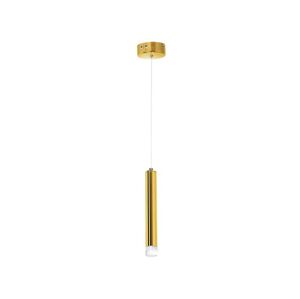 LED Lustr na lanku GOLDIE 1xLED/5W/230V zlatá