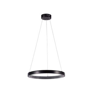 LED Lustr na lanku LED/19W/230V 4000K černá