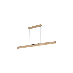 LED Lustr na lanku LED/22W/230V 4000K 120 cm borovice/masiv WRL0221