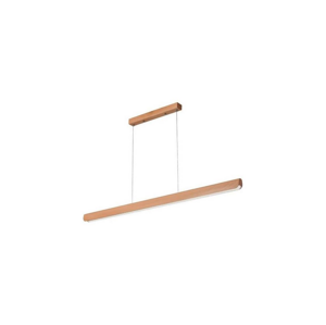 LED Lustr na lanku LED/22W/230V 4000K 120 cm buk/masiv WRL0421
