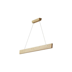 LED Lustr na lanku LED/22W/230V 4000K 120 cm jasan/masiv WRL0121