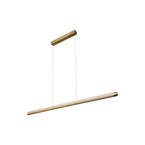 LED Lustr na lanku LED/22W/230V 4000K 120 cm jasan/masiv WRL0521