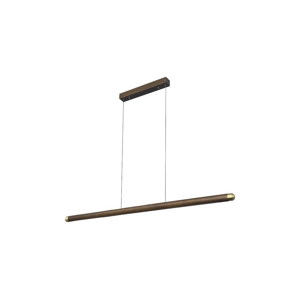 LED Lustr na lanku LED/22W/230V 4000K 120 cm jasan/masiv WRL0621