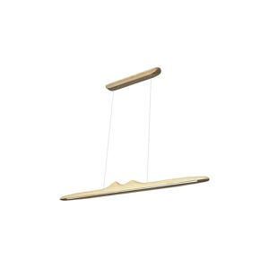 LED Lustr na lanku LED/22W/230V 4000K 120 cm jasan/masiv WRL0921