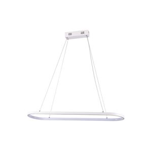LED Lustr na lanku LED/24W/230V 3000K bílá