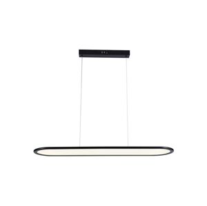 LED Lustr na lanku LED/24W/230V 4000K černá