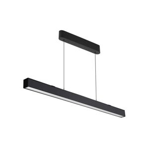 LED Lustr na lanku LED/40W/230V 3000/4000/6400K černá 10468