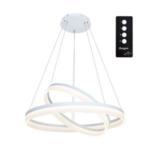 LED Lustr na lanku RING s dálkovým ovladačem LED/60W/230V ML065