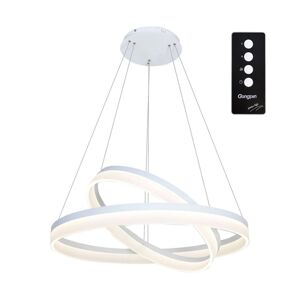 LED Lustr na lanku RING s dálkovým ovladačem LED/60W/230V