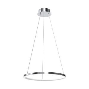 LED Lustr na lanku ROTONDA LED/27W/230V matný chrom